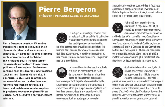 Entrevue de Pierre Bergeron